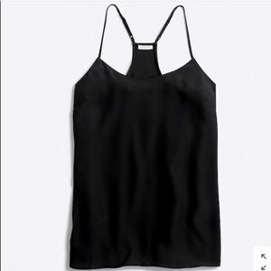 Jcrew black racerback cami